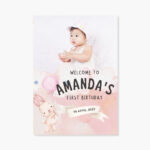 Kids Birthday Welcome Board-11