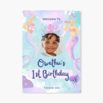 Kids Birthday Welcome Board-20