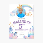 Kids Birthday Welcome Board-8